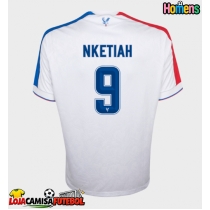 Camisa de Futebol Crystal Palace Eddie Nketiah #9 Equipamento Alternativo 2025-26 Manga Curta
